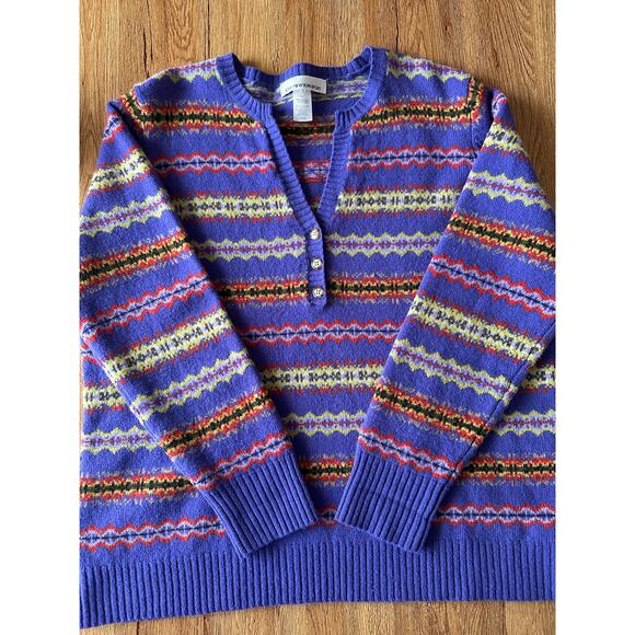 Jones New York Sport 100% Lambswool Cardigan Sweater Size XLarge - Picture 1 of 6